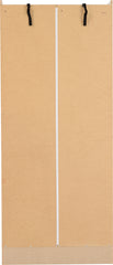 NEVADA MIRRORED 2 DOOR 1 DRAWER WARDROBE - WHITE GLOSS