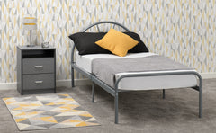 NOVA 3' BED - SILVER