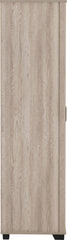 OLIVER 2 DOOR WARDROBE - LIGHT OAK EFFECT