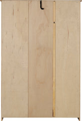 PANAMA 3 DOOR WARDROBE - NATURAL WAX