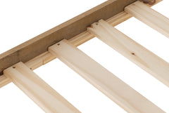 PANAMA 4'6" Double BED in NATURAL WAX