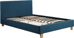 PRADO 4'6" BED - PETROL BLUE FABRIC