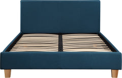 PRADO 4'6" BED - PETROL BLUE FABRIC