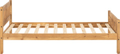 RIO 3' BED - DISTRESSED WAXED PINE