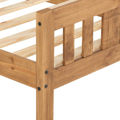 RIO 3' BED - DISTRESSED WAXED PINE