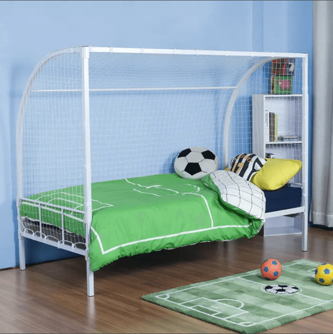 football goal bed net