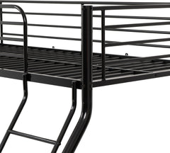 TANDI TRIPLE Sleeper Metal Bunk Bed in BLACK
