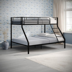 TANDI TRIPLE Sleeper Metal Bunk Bed in BLACK