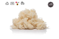 Bulgarian Wool Filling β Clean, Odor-Free, Washed, Combed for Crafts, Pillows, Cushions