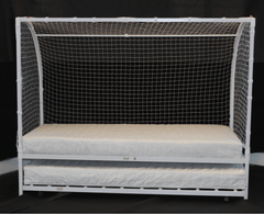 football goal trundle bed bunk