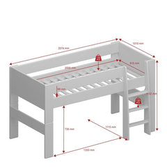 Steens for kids Mid Sleeper Size