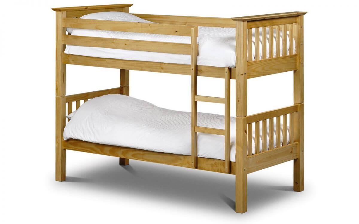 Pine Single Bunk Bed 2