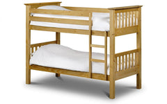 Pine Single Bunk Bed 2