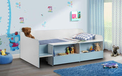 Low Sleeper Bunk Bed Blue