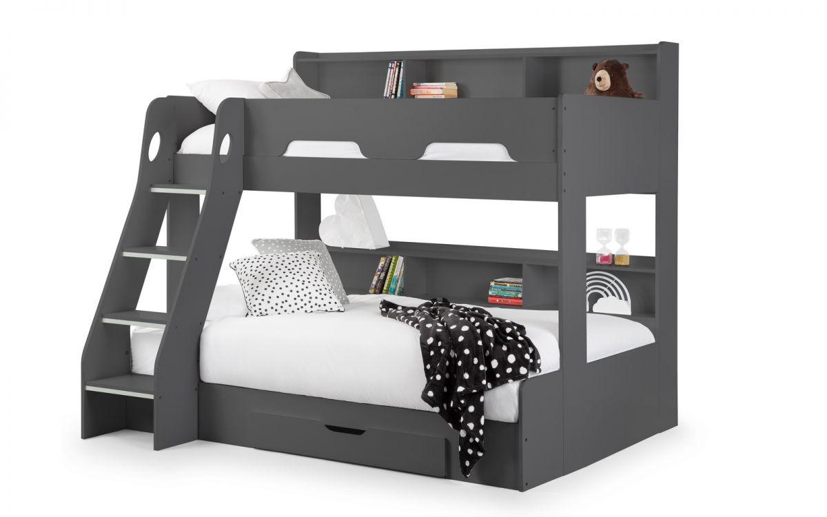 Orion Triple Sleeper Bunk Bed Black