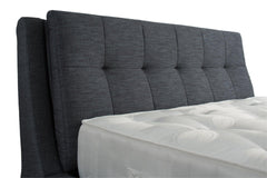 Four Side Draws Fabric Double Bed Frame 4