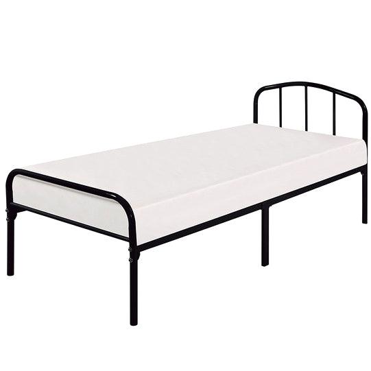 Milton Black Metal Single Bed