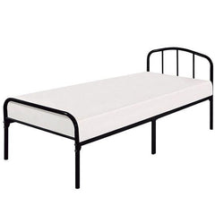 Milton Black Metal Single Bed