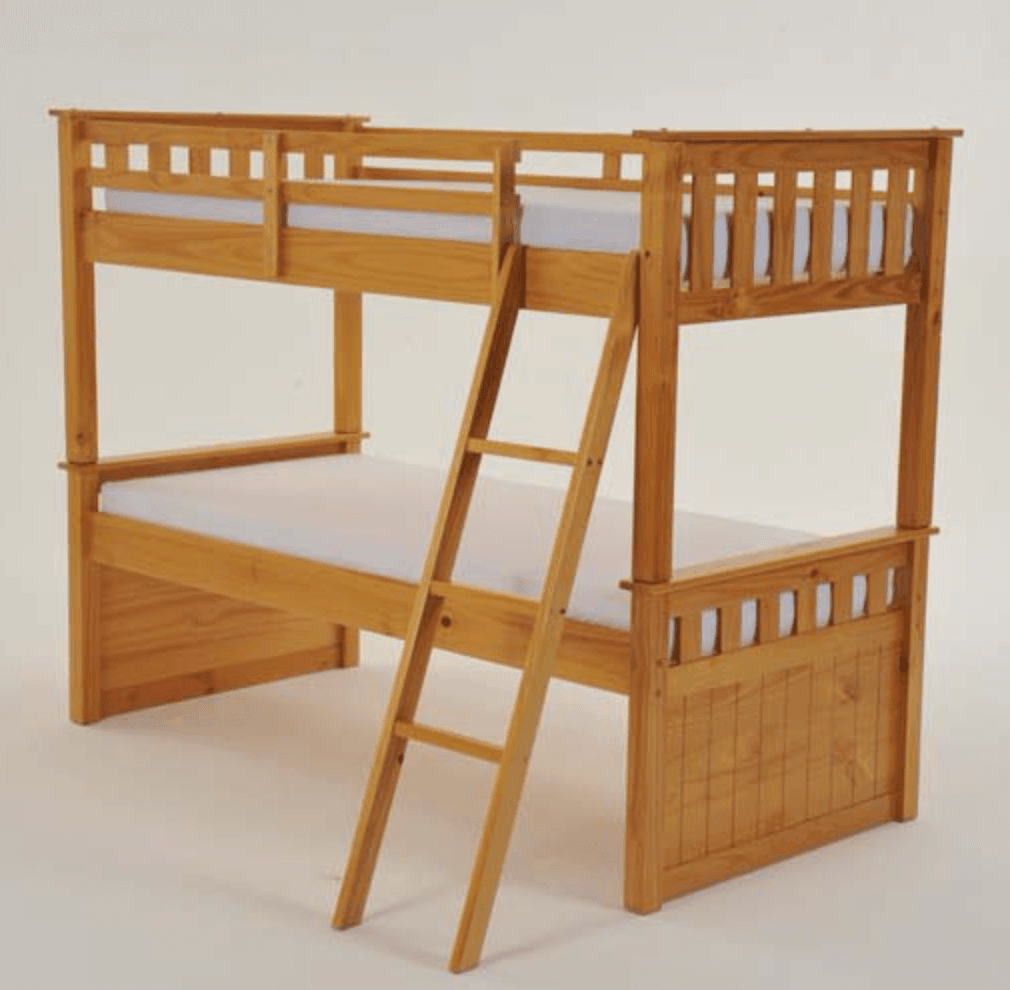 Captain Unit Wooden Bunk Bed Frame