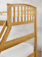 Oak Triple Sleeper Bunk Bed 5