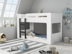 White Pod Kids Bunk Bed 2
