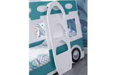 camper van door bed