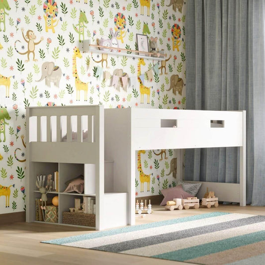 Charlie Midsleeper Steps Bunk Bed Frame Only