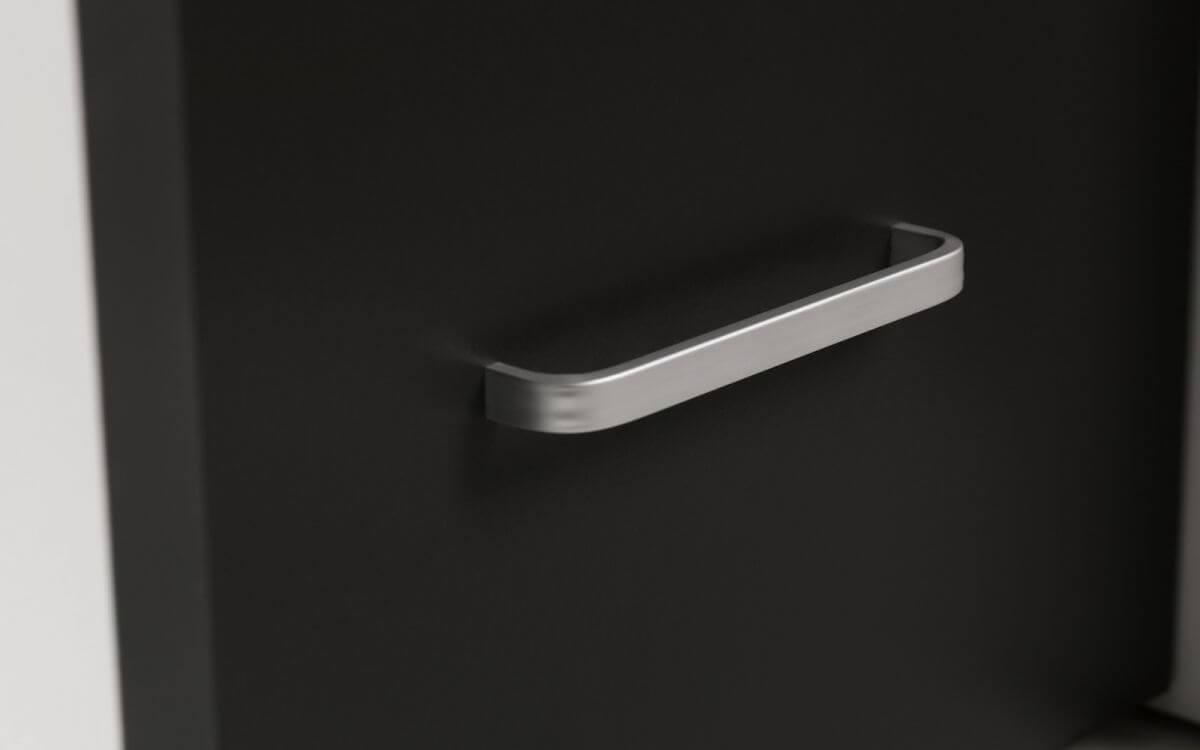 close up black mid sleeper