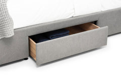 super king sized bed draws