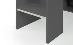 Nebula Gaming Bunk Bed Black Bottom Step