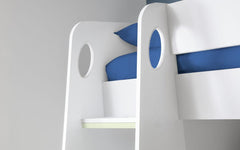 Nebula Gaming Bed White Handles