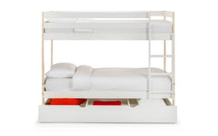 Nova Solid Pine Wooden Bunk Bed Draws