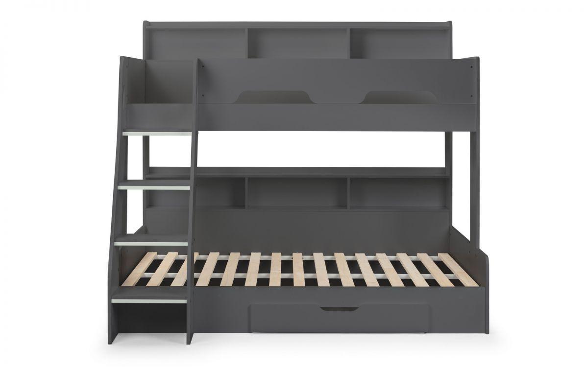 Orion Triple Sleeper Bunk Bed Black 4