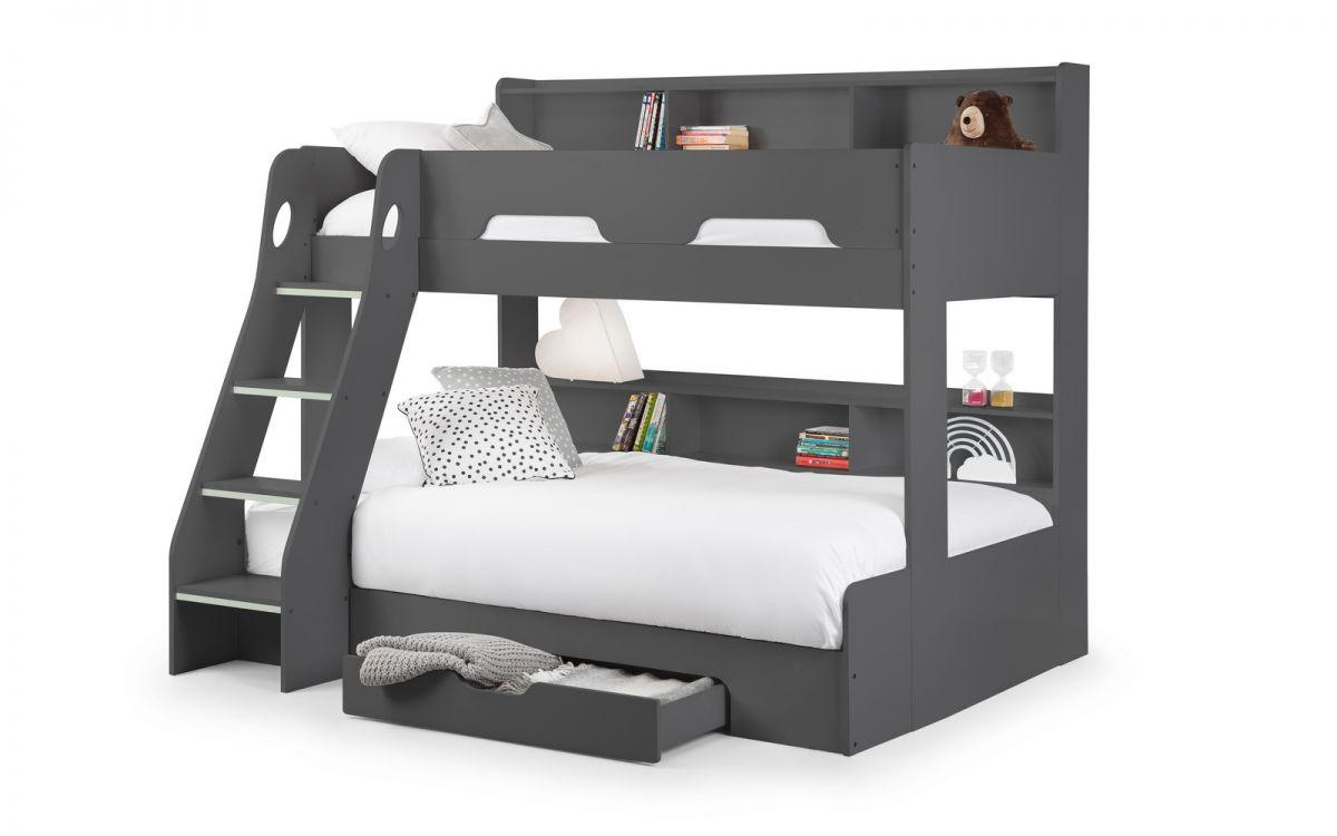 Orion Triple Sleeper Bunk Bed Black 5