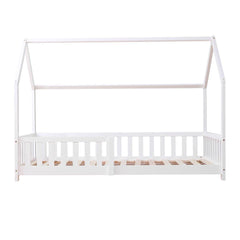 Explorer Playhouse Bed White Frame