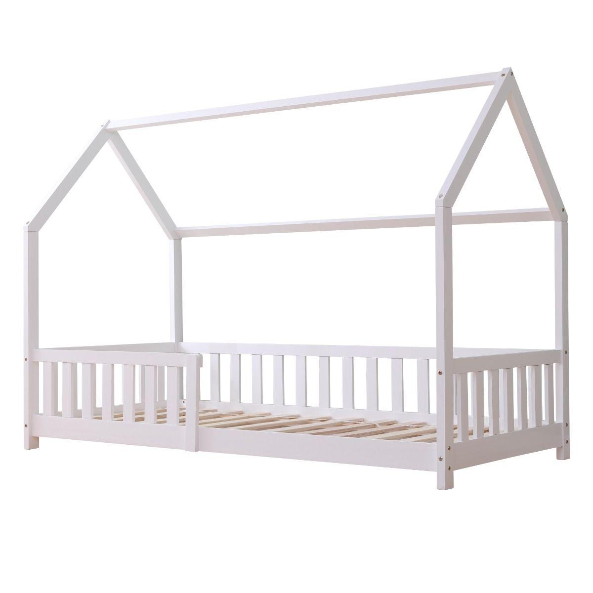 Explorer Playhouse Bed White Single Frame 2