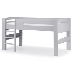 Pluto Mid-Sleeper Bunk Bed Grey 2