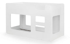 White Pod Bunk Bed Front