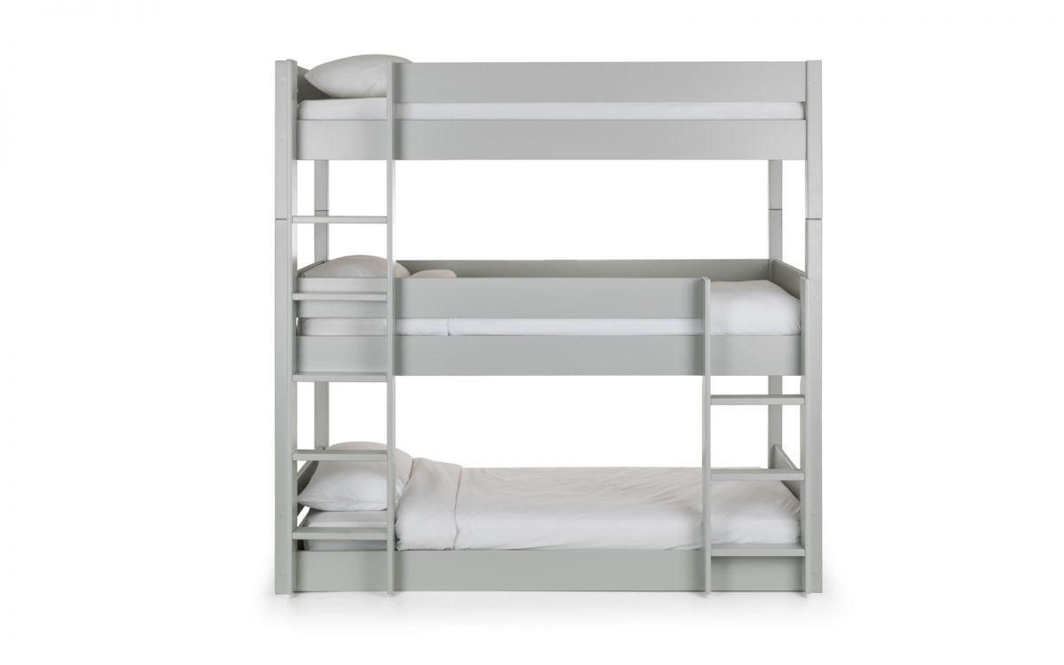 Trio Kids Bunk Bed Grey 2