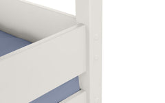 Trio Kids Bunk Bed White To Corner