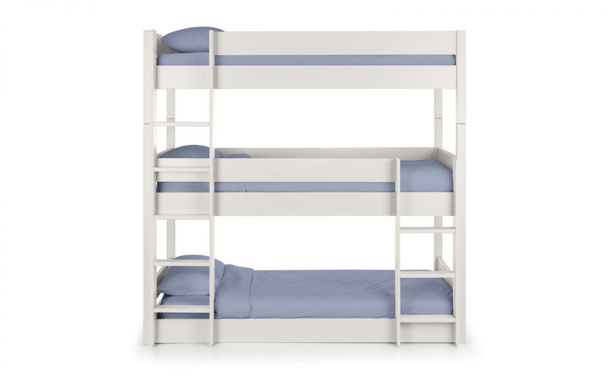 Trio Kids Bunk Bed White 4