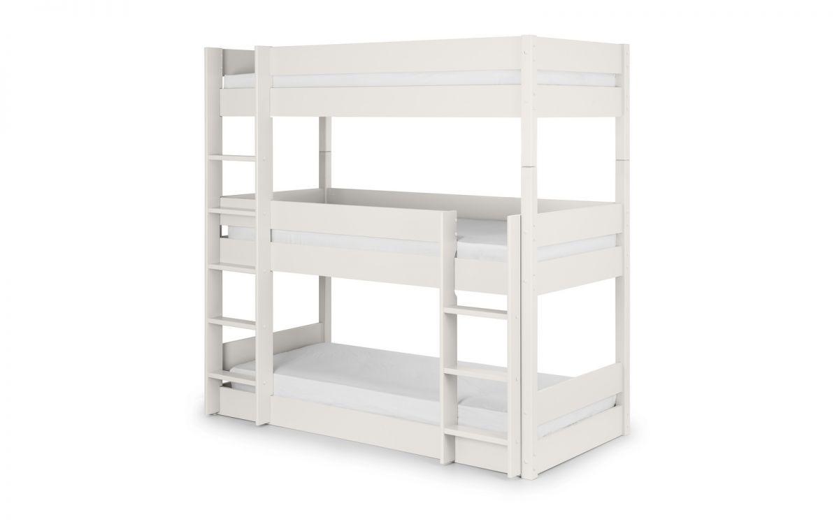 Trio Kids Bunk Bed White 3