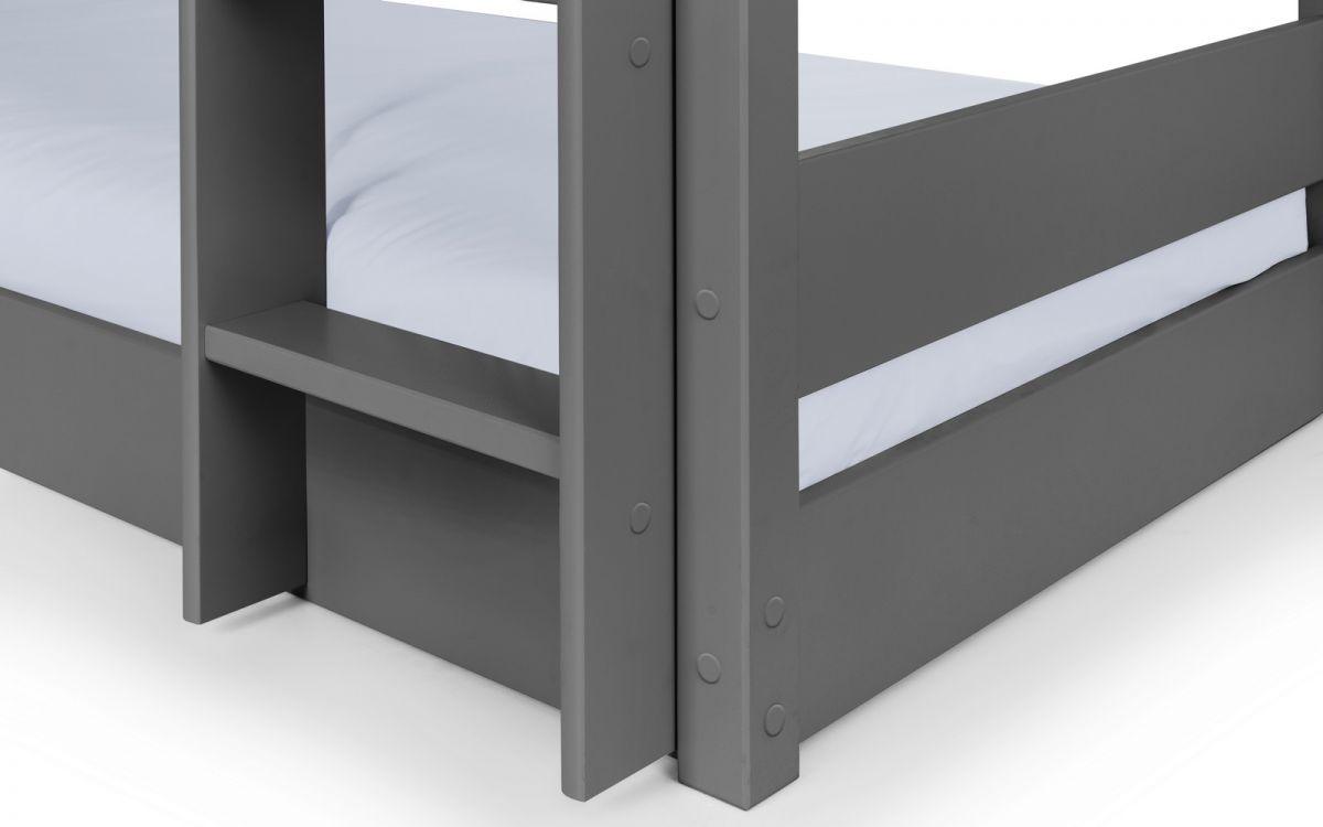 Black Trio Bunk Bed Bottom
