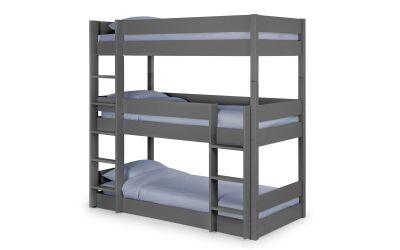Black Trio Bunk Bed 3