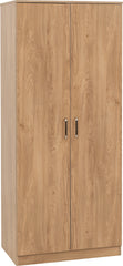 Dakota 2 Door Wardrobe - Oak Effect