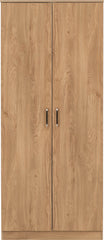 Dakota 2 Door Wardrobe - Oak Effect
