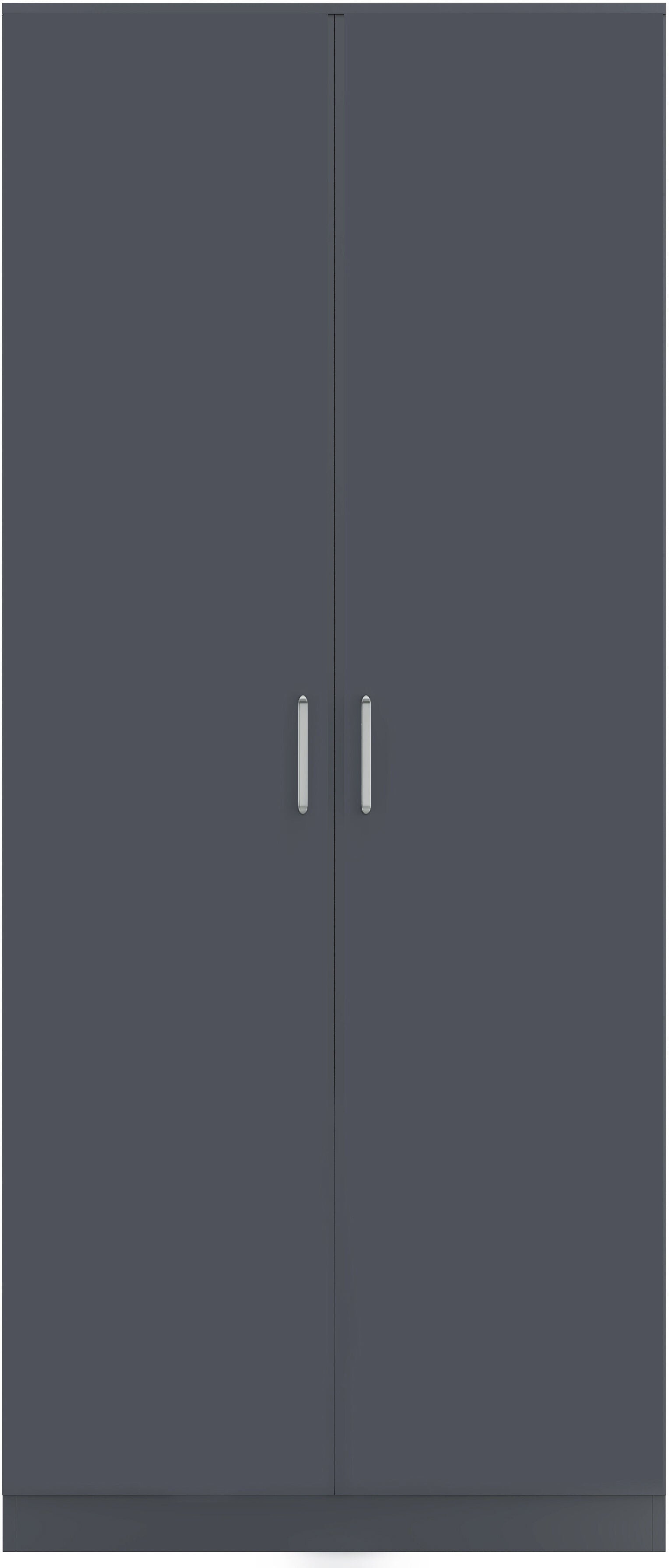 Dakota 2 Door Wardrobe - Dark Grey