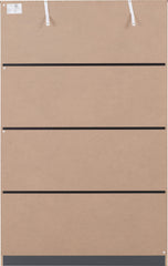 Dakota 3 Door Wardrobe - Dark Grey