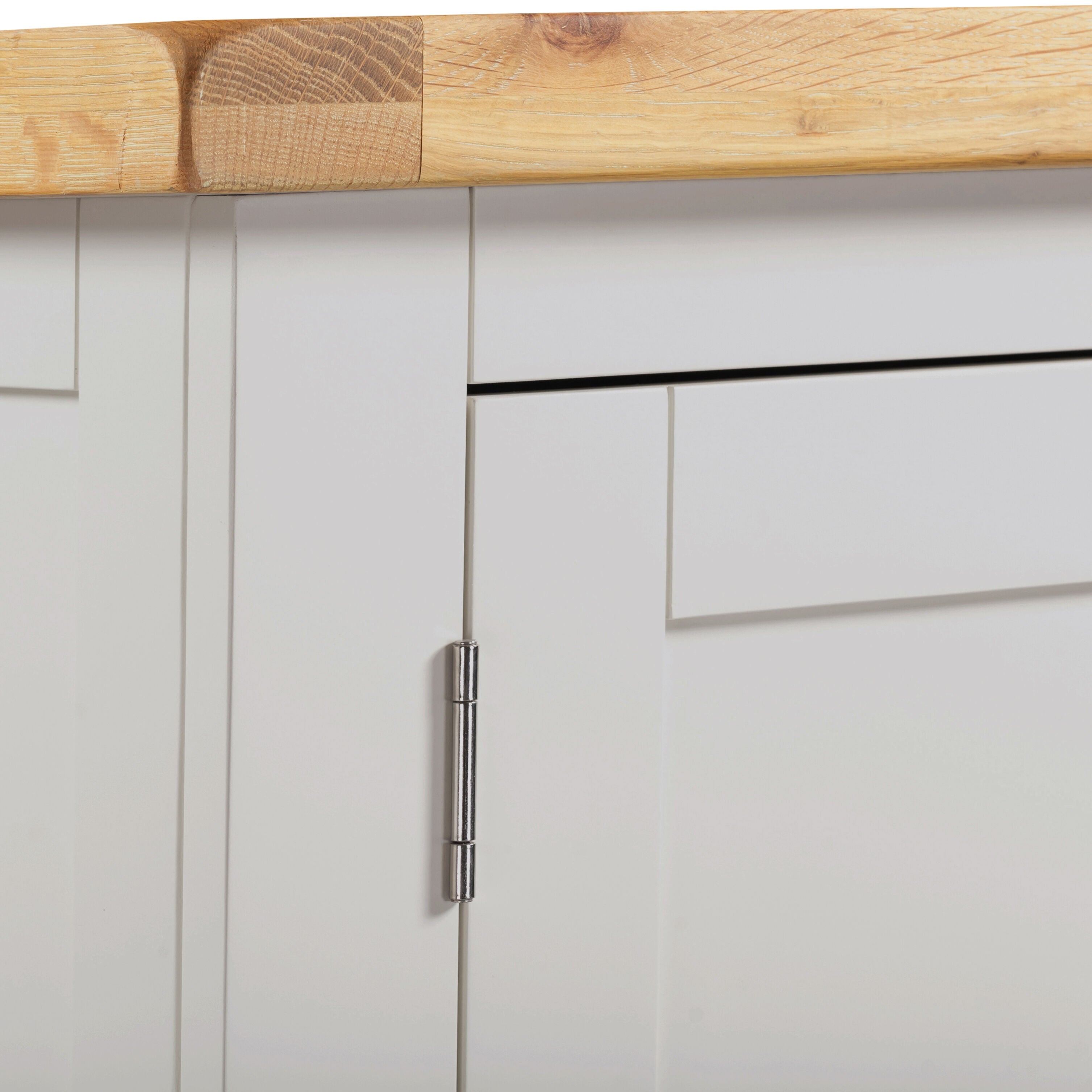 Windsor 2 Door 1 Drawer Wardrobe - Pebble Grey/Oak
