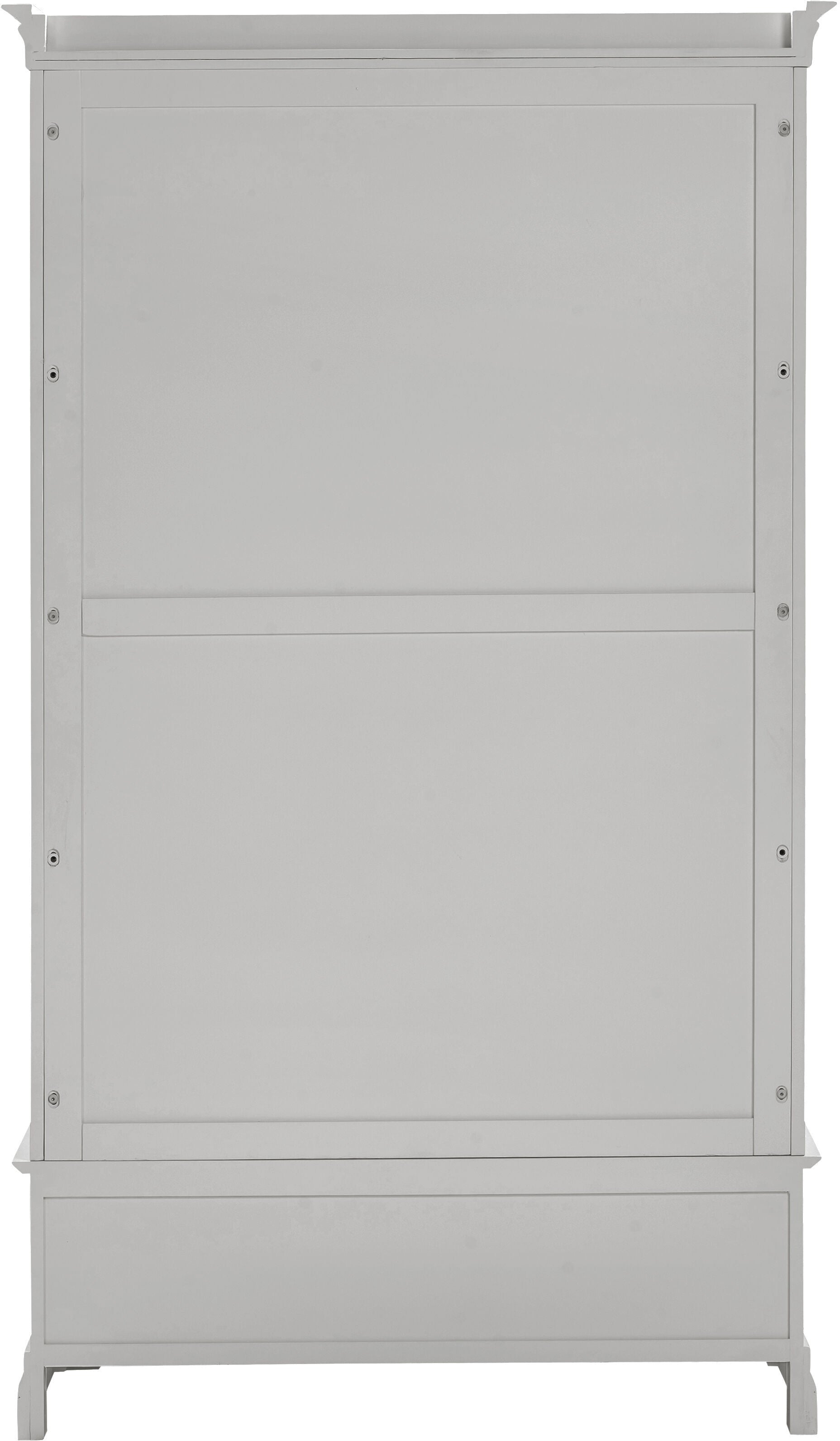 Bordeaux 2 Door Wardrobe - Pebble Grey